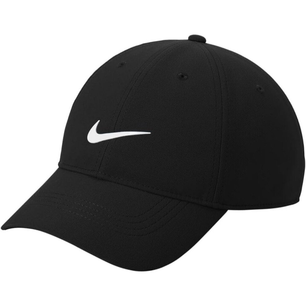 〽️Men's Golf Cap Black Embroidered Classic Adjustable Hook & Loop Streetwear